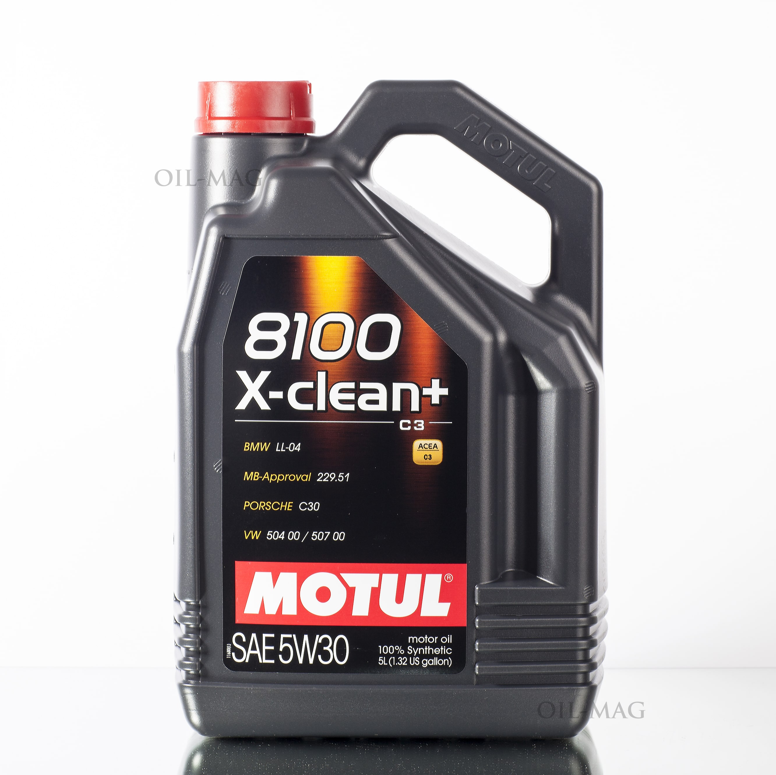 OLEJ SILNIKOWY MOTUL 8100 C-CLEAN+ 5W/30 5L – Oil Mag