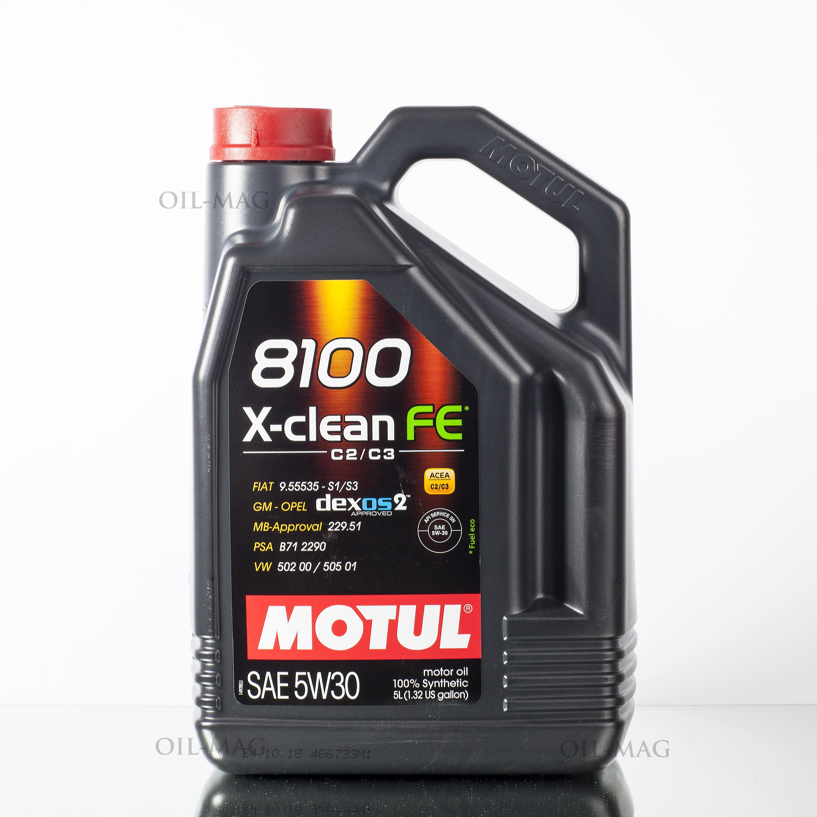 OLEJ SILNIKOWY MOTUL 8100 -CLEAN FE 5W/30 5L – Oil Mag